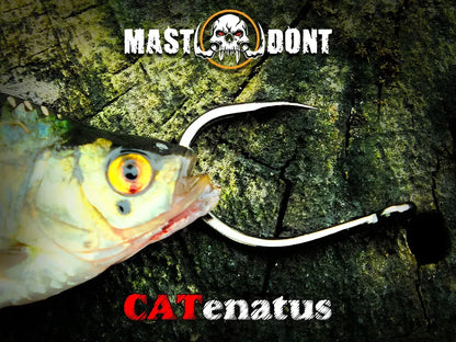 Mastodont CATenatus live bait catfish hook