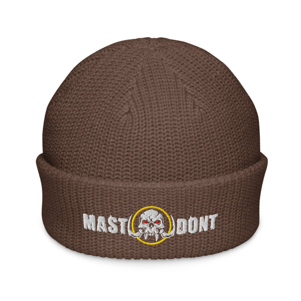 Anglermütze Mastodont Fisherman Beanie braun