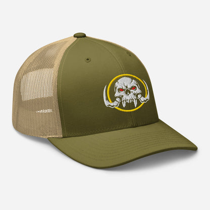 Mastodont Skull Trucker Cap khaki