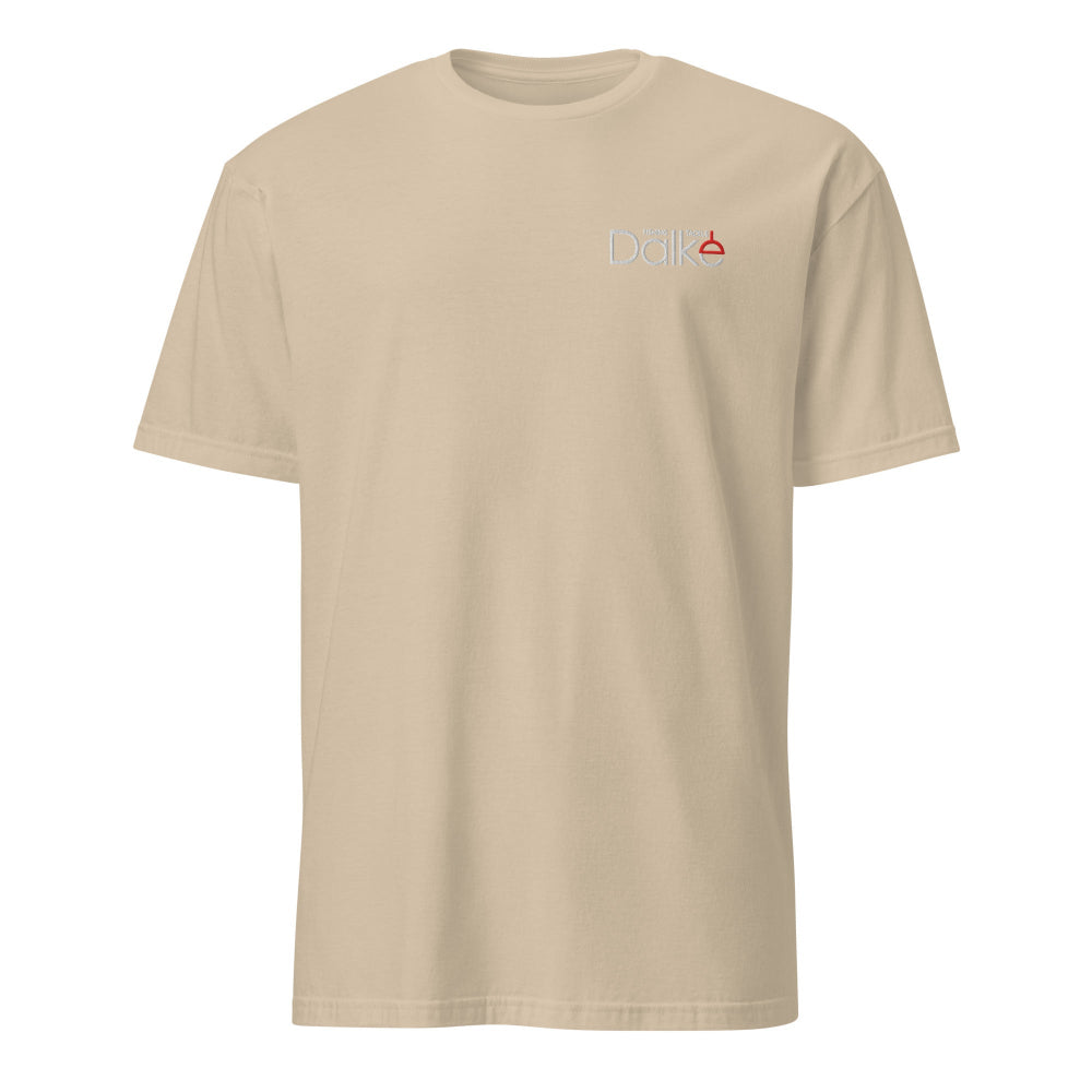 Mastodont / Dalke Fishing Dual-Logo T-Shirt sandfarbe