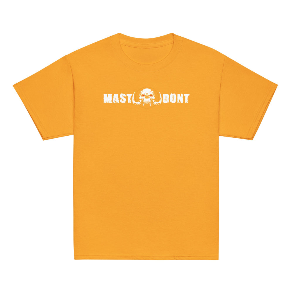 Mastodont youth classic tee gold